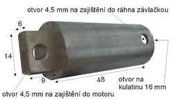 UNÁŠECÍ POUZDRO  14x6 K MOTORU UMR03