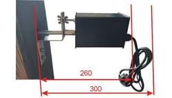 KOMPLET ROŽEŇ S MOTOREM DO KRBU do 25 kg, MG - 15x15, 