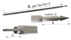 RÁHNO NA ROŽEŇ - 15x15 - NA MÍRU, DO KRBU SE SPOJKOU