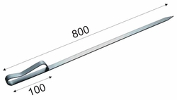 JEHLA NA ŠAŠLÍK - VELKÝ ŠPÍZ NA MASO 800